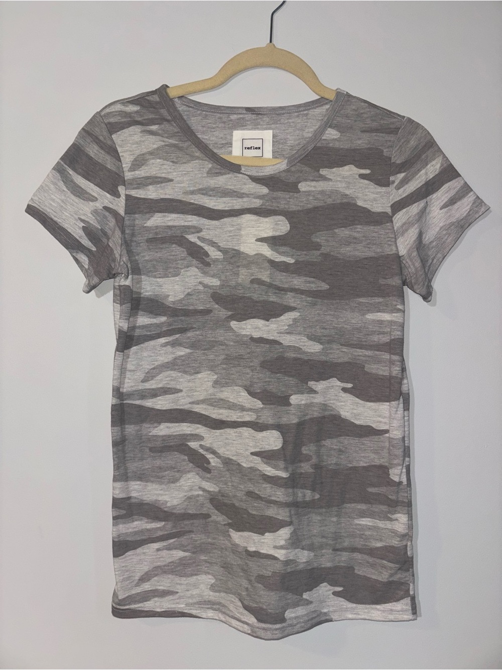 Reflex Gray Camouflage Short Sleeve Tee